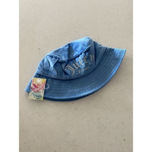 JUICY COUTURE Blue Bucket Het NEW - Picture 2 of 4